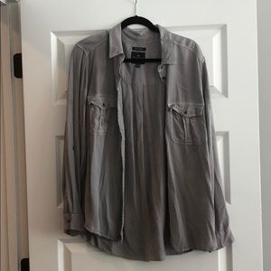 American Eagle Boyfriend fit button up